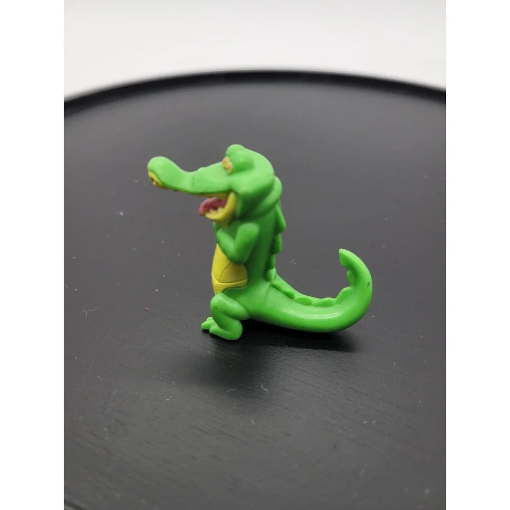 Disney Peter Pan Tick Tock Crocodile Green Alligator 2” Figure Cake Topper
